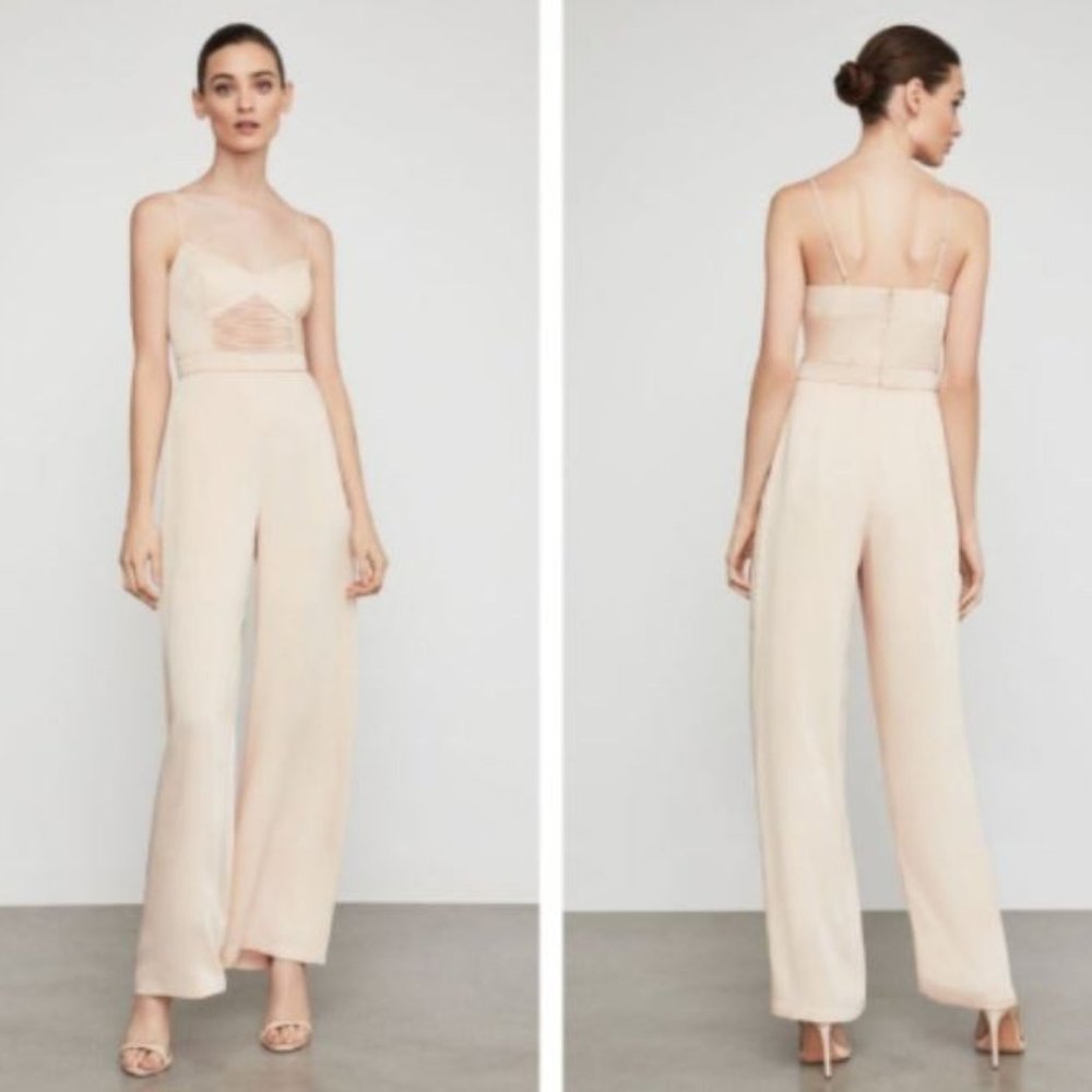 BCBG Almond Cami Jumpsuit XXS